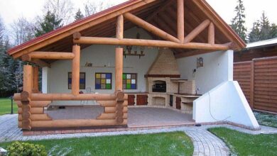 Photo of Как обустроить место для барбекю у бани